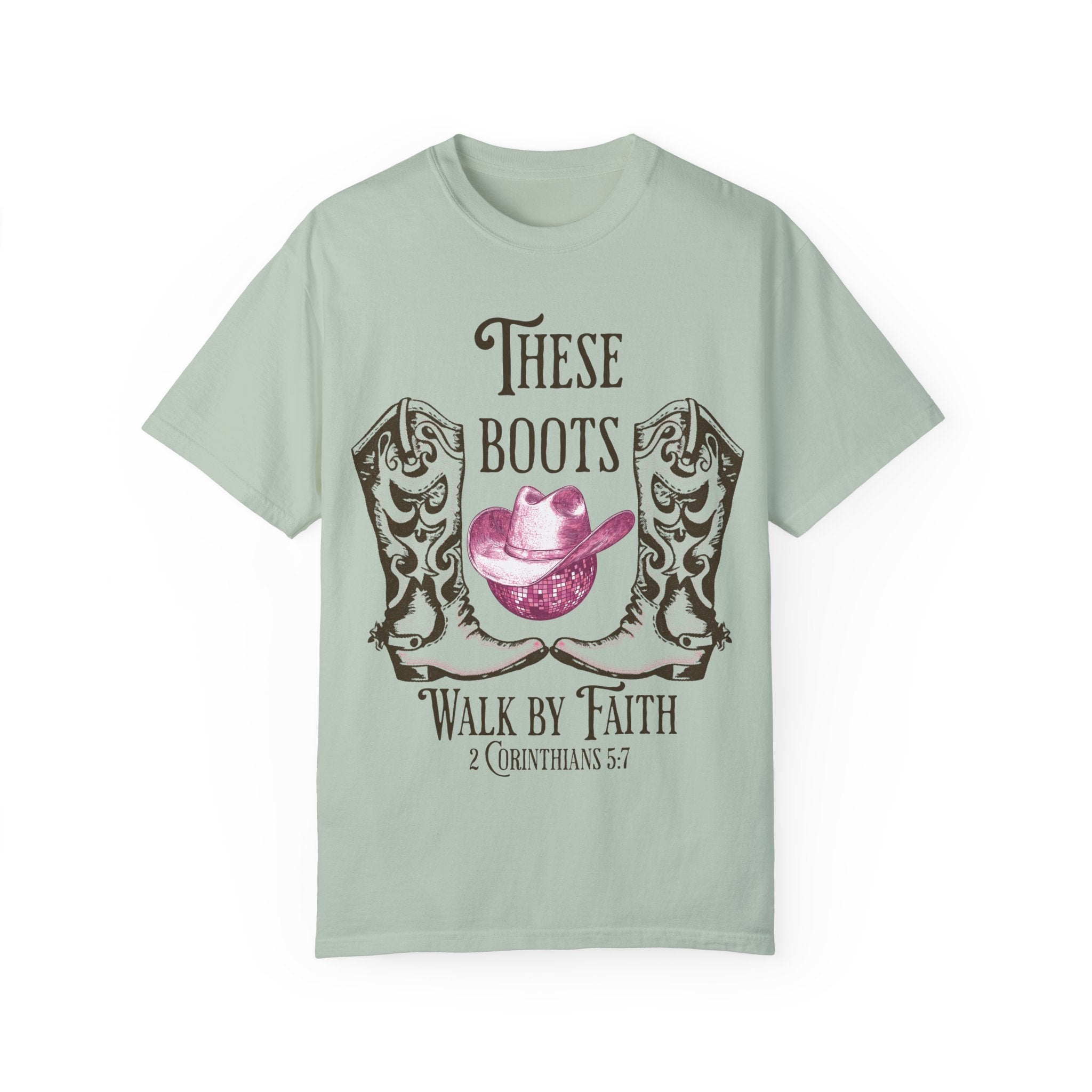 Cowgirl Boots Disco Walk In Faith Shirt