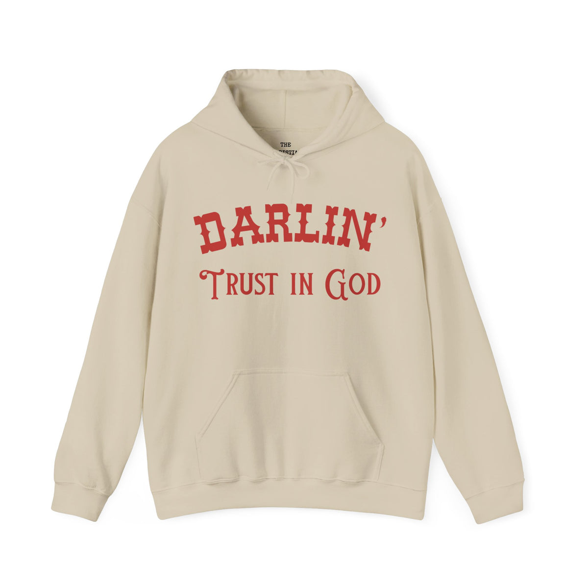 Darlin' Western Font Trust In God Hoodie