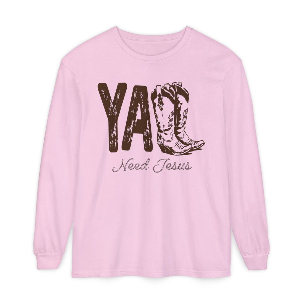 Y'all Need Jesus Long Sleeve
