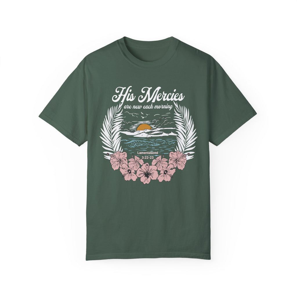 Beach His Mercies Shirt