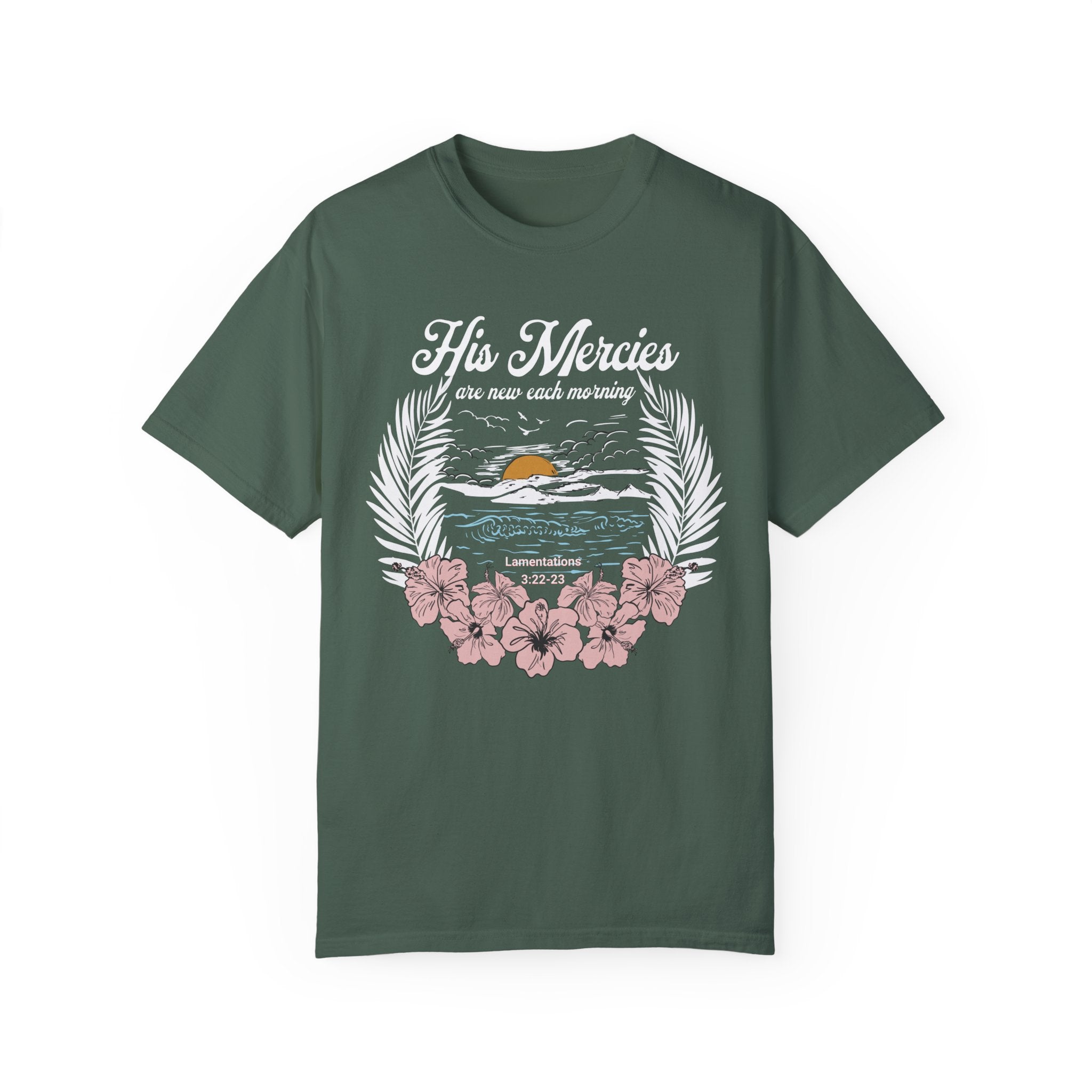 Beach His Mercies Shirt