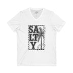 Tropical Salty and Blessed V Neck