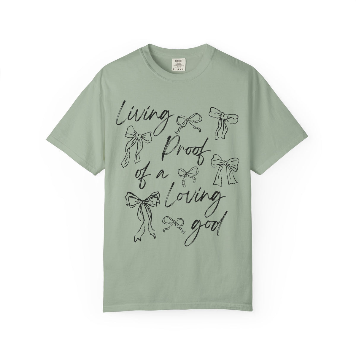 Coquette Ribbon Loving God Shirt