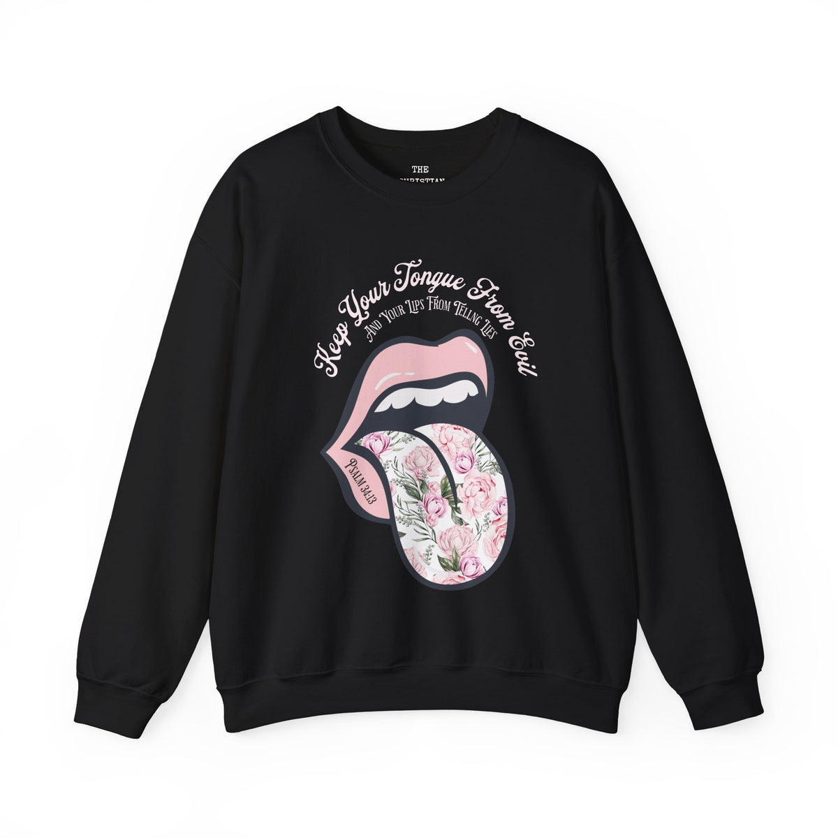 Retro Keep Your Tongue From Evil Sweatshirt