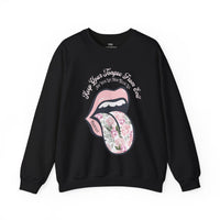Retro Keep Your Tongue From Evil Sweatshirt