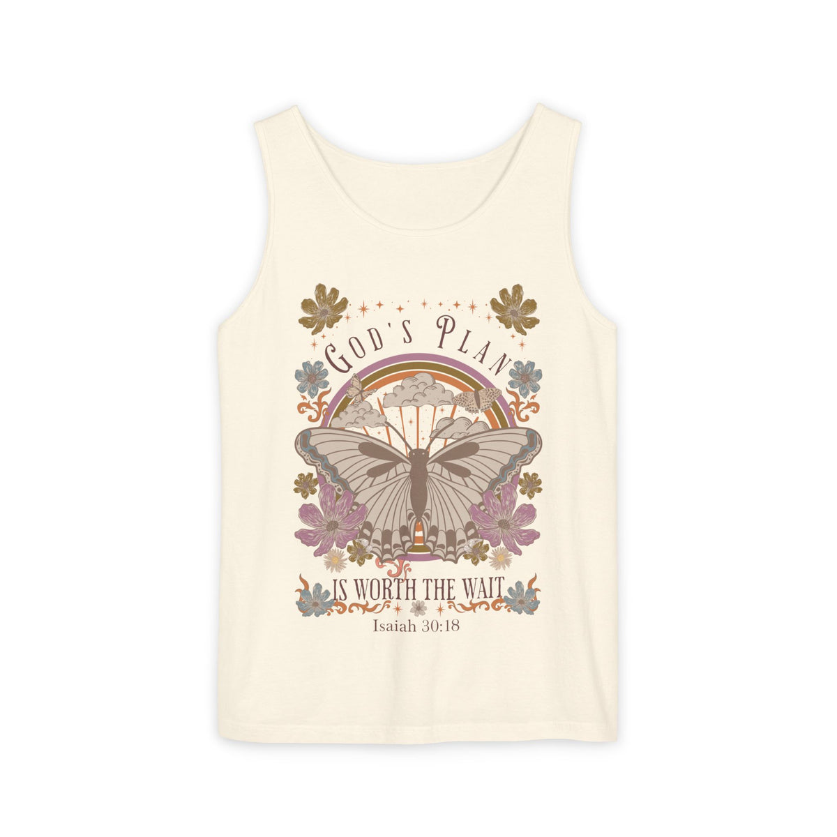 Worth The Wait Comfort Colors Tank