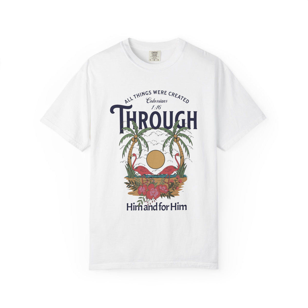 All Things Were Created Beach Shirt