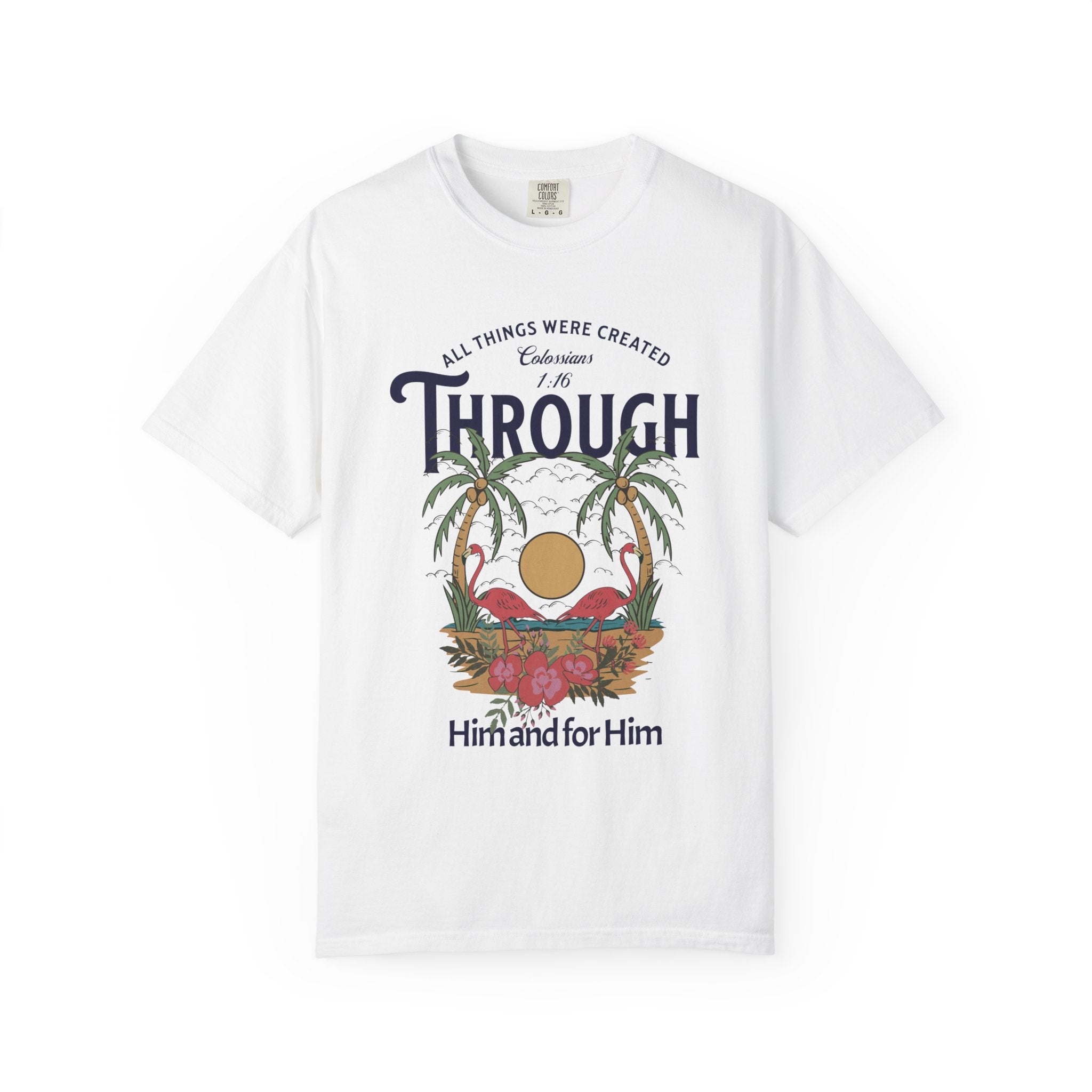 All Things Were Created Beach Shirt