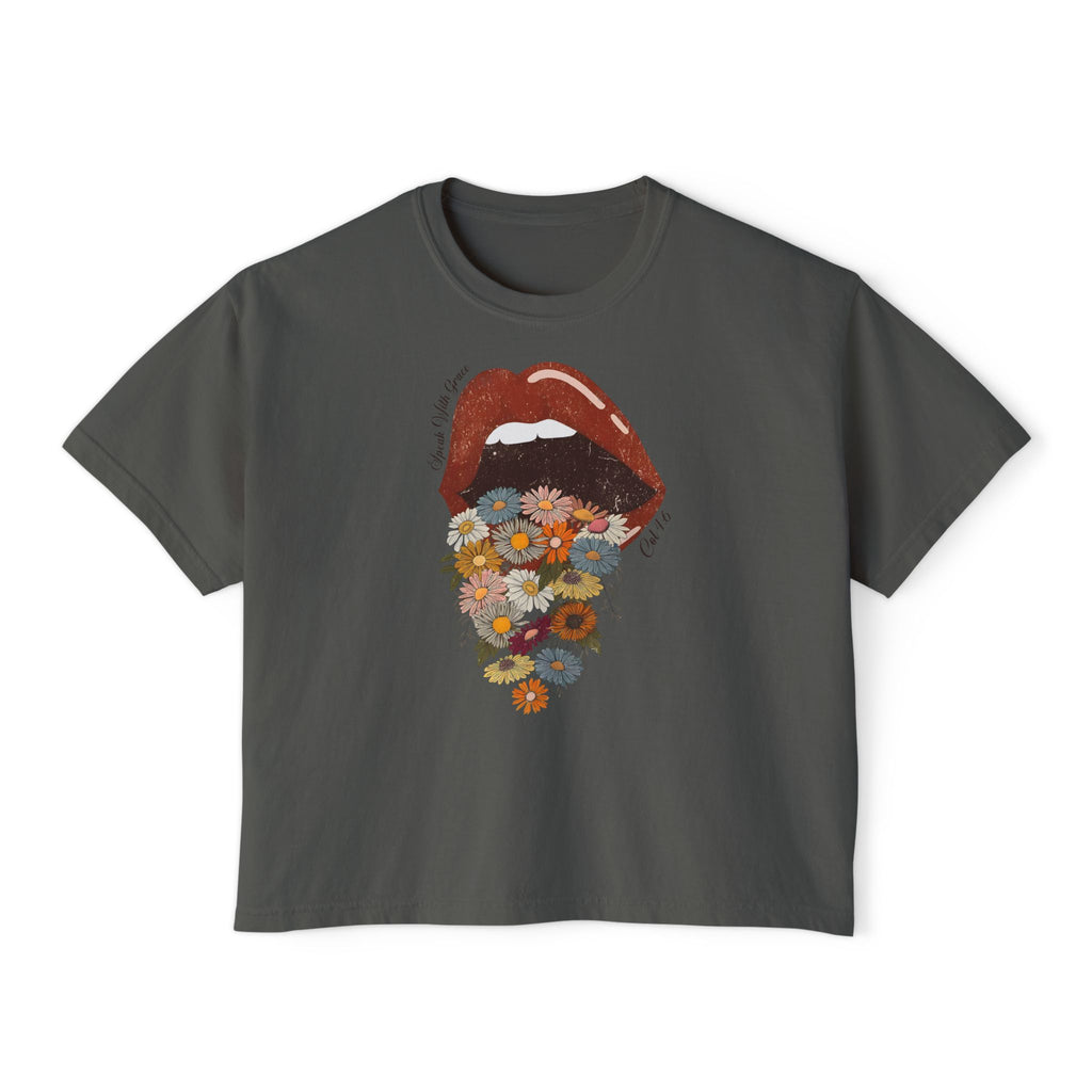 Speak With Grace Boxy Tee