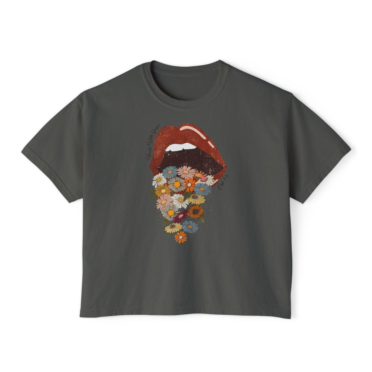 Speak With Grace Boxy Tee