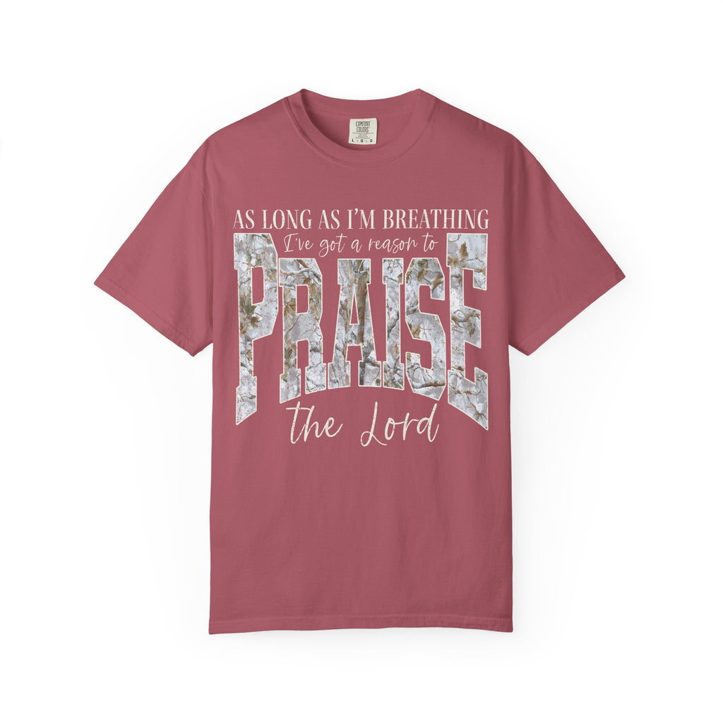 Camo Font Praise Shirt