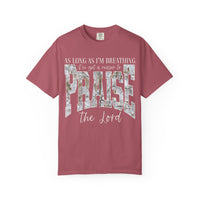 Camo Font Praise Shirt