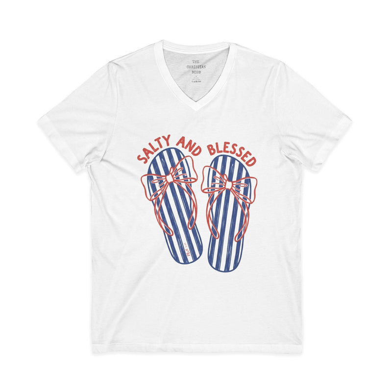 Sandals Salty and Blessed shirt