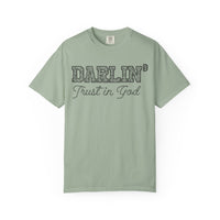 Lace Font Darlin Trust in God Shirt