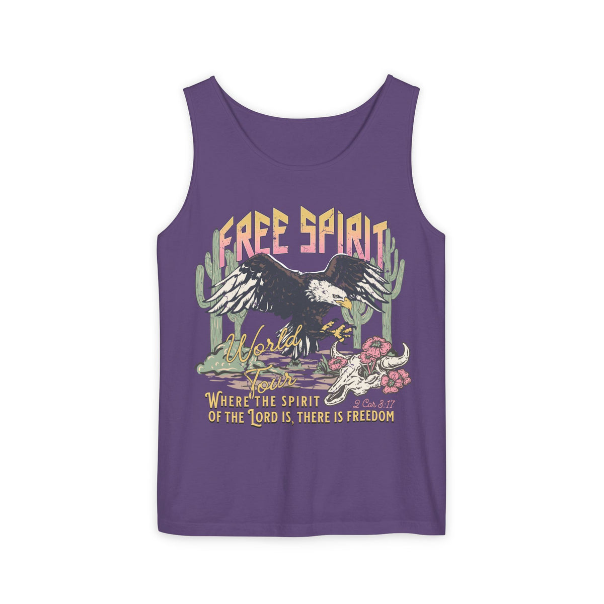 Vintage Freedom Comfort Colors Tank