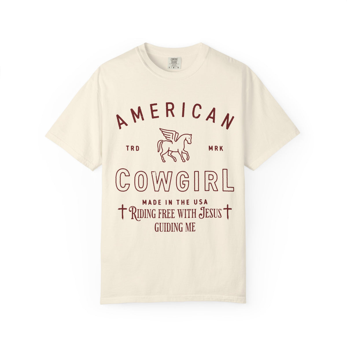 Riding Free With Jesus Guiding Me Shirt
