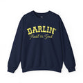 Yellow Font Darlin Trust in God Sweatshirt