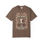 Dry Bones Flower Skull Shirt