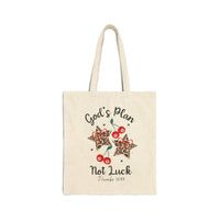 God's Plan Not Luck Tote