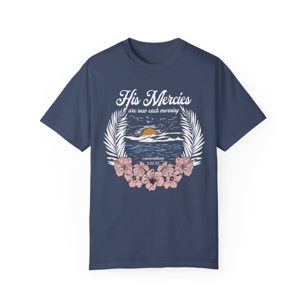Beach His Mercies Shirt
