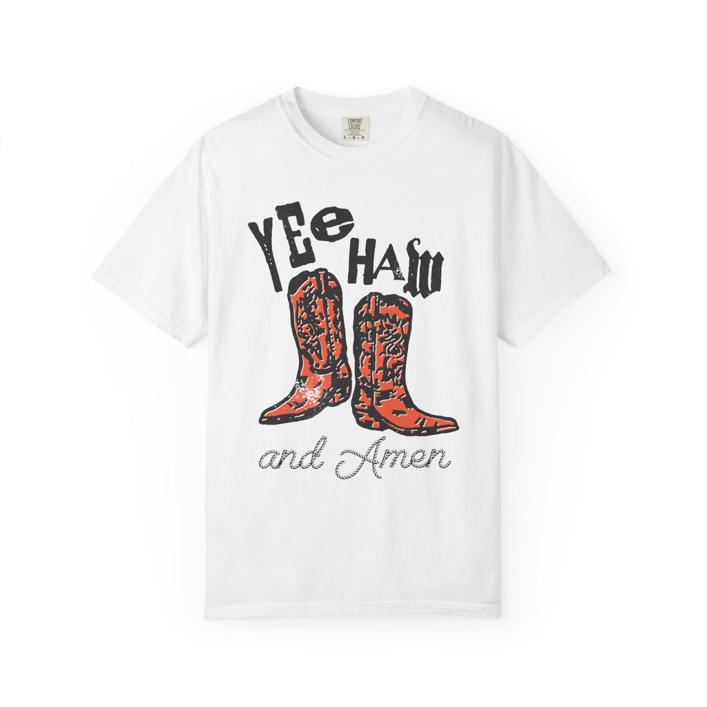 Vintage Yeehaw and Amen Shirt