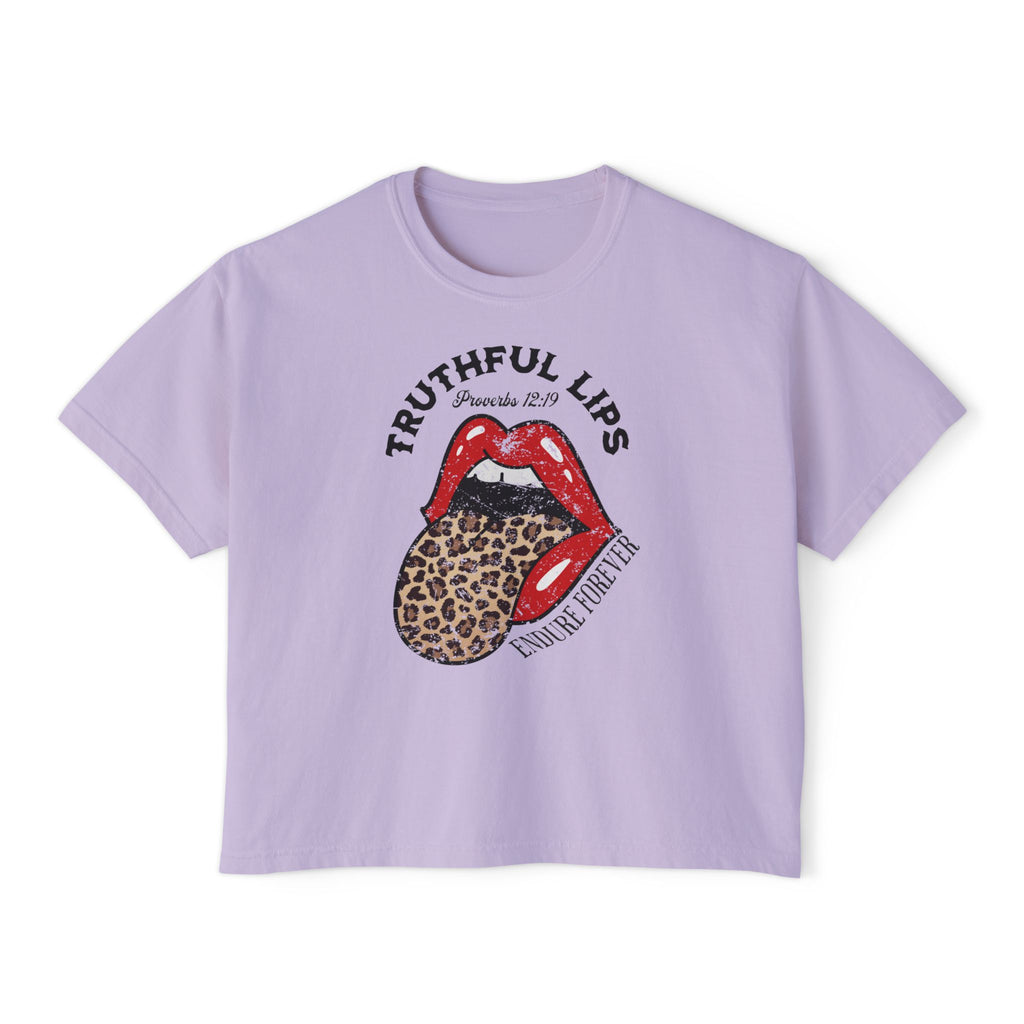 Truthful Lips Boxy Tee