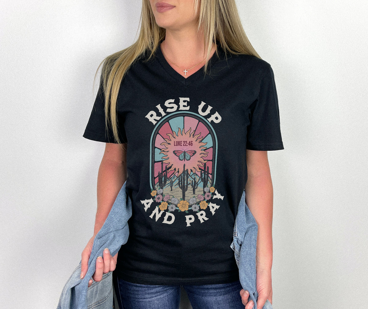 Rise Up V Neck