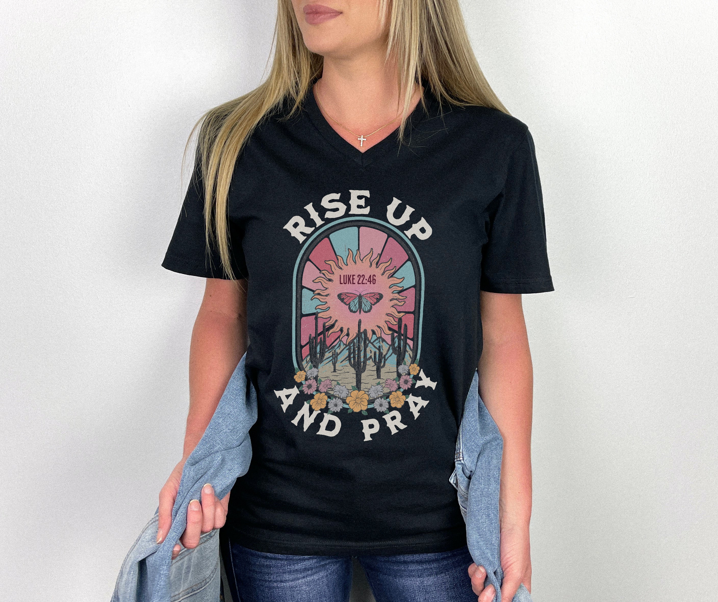 Rise Up V Neck
