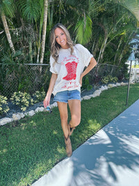 Cowgirl Rope Font Walk Humbly Shirt