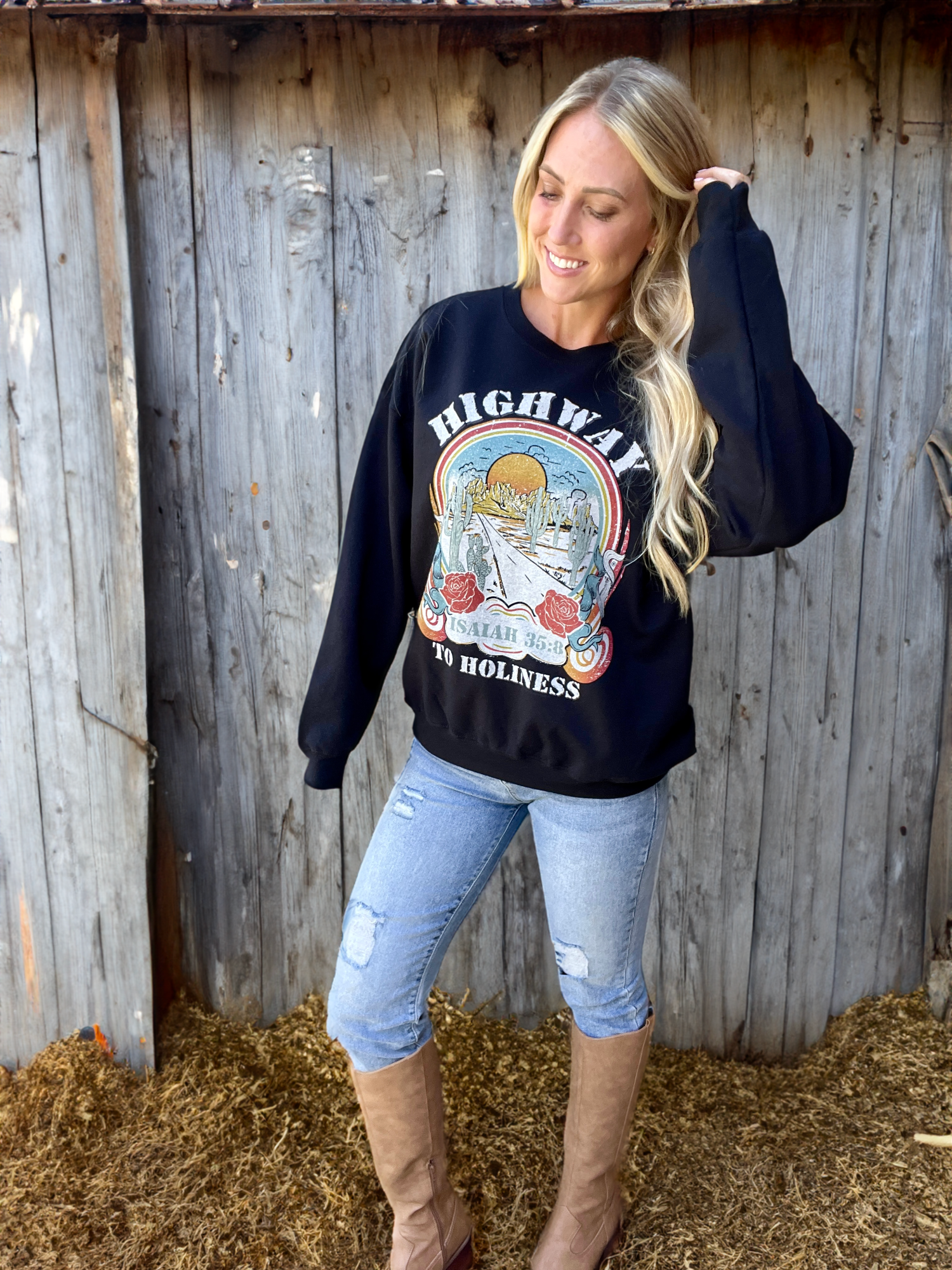 Highway to Holiness Sweatshirt