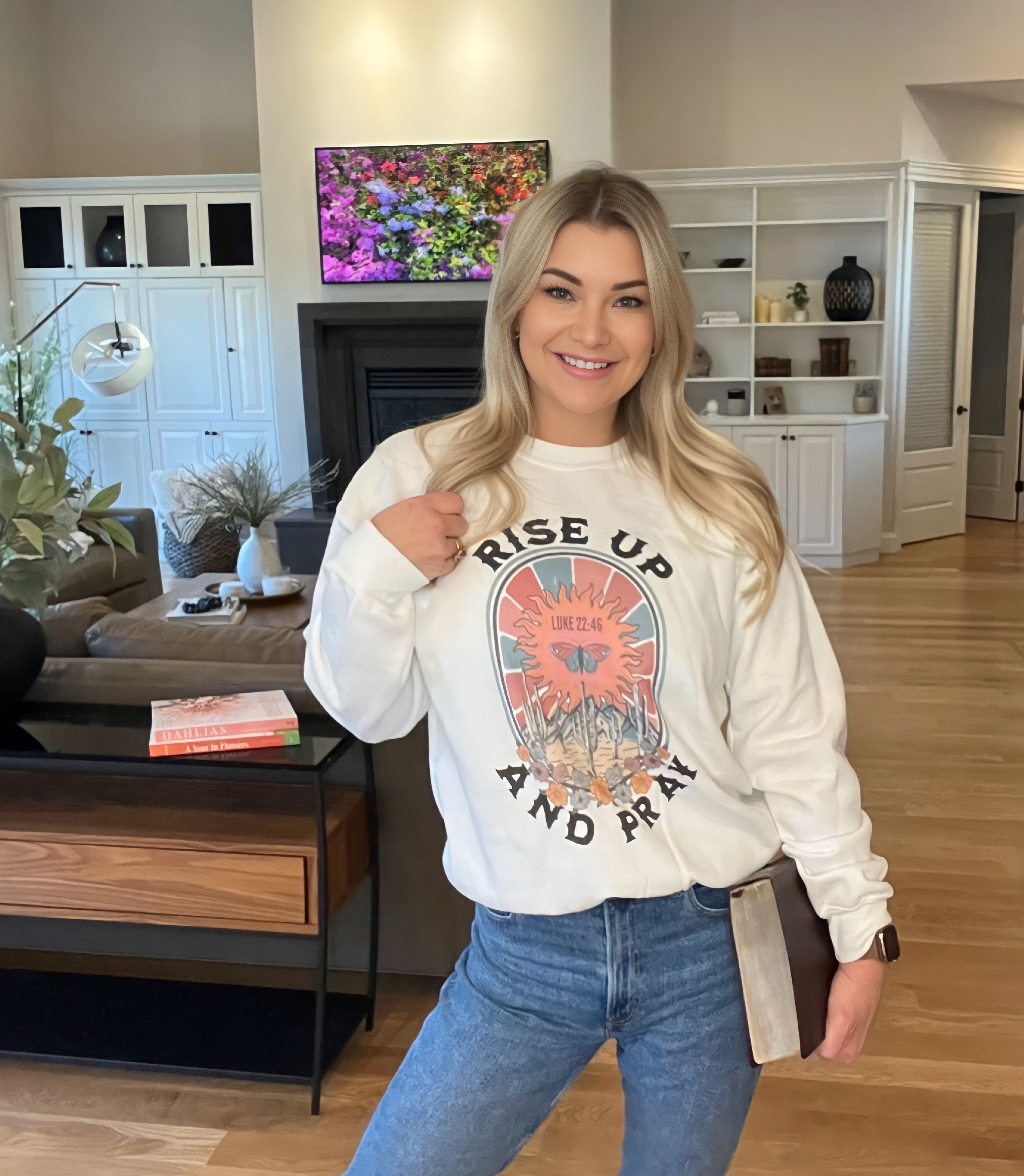 Rise Up And Pray Sweatshirt
