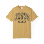 Camo Jesus Loves You Shirt