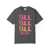Cowgirl Boots Y'all Shirt