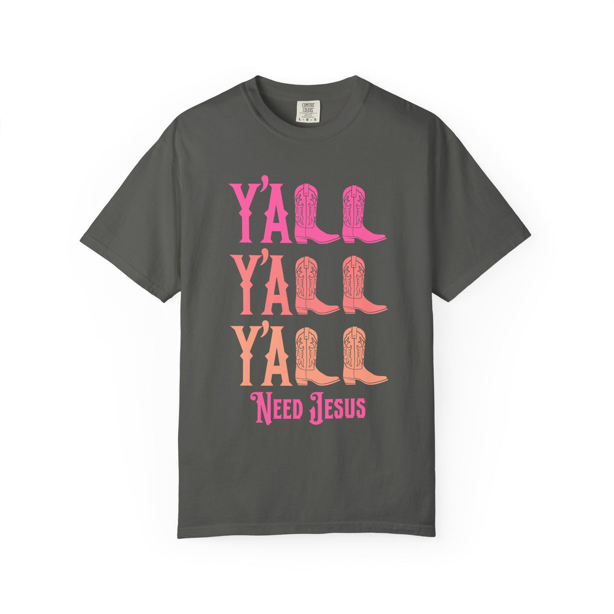 Cowgirl Boots Y'all Shirt