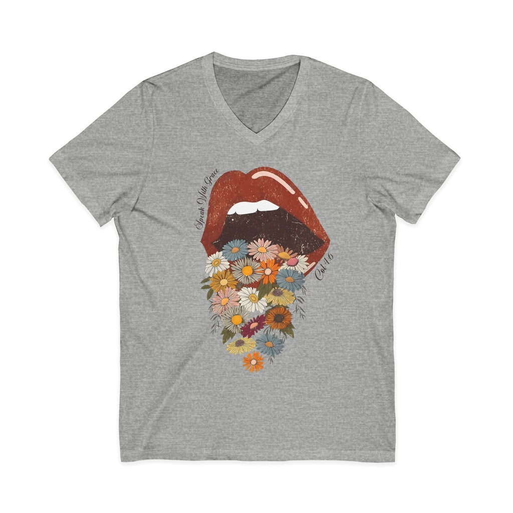 Speak With Grace V Neck