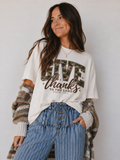 Give Thanks Camo Font Shirt