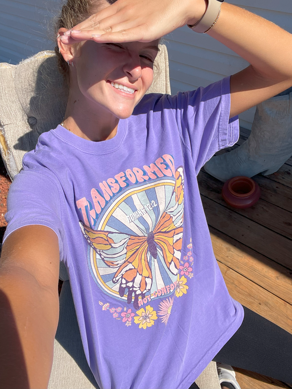 Butterfly Transformed Not Conformed Shirt