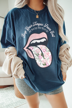 Retro Keep Your Tongue From Evil Shirt