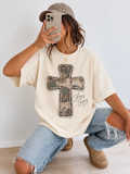 Jesus Saves Pearl Camo Patch Shirt