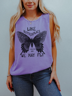 Like Butterflies Comfort Colors Tank