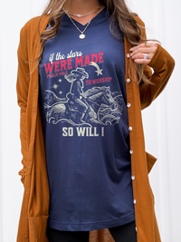 Cowgirl Stars V Neck