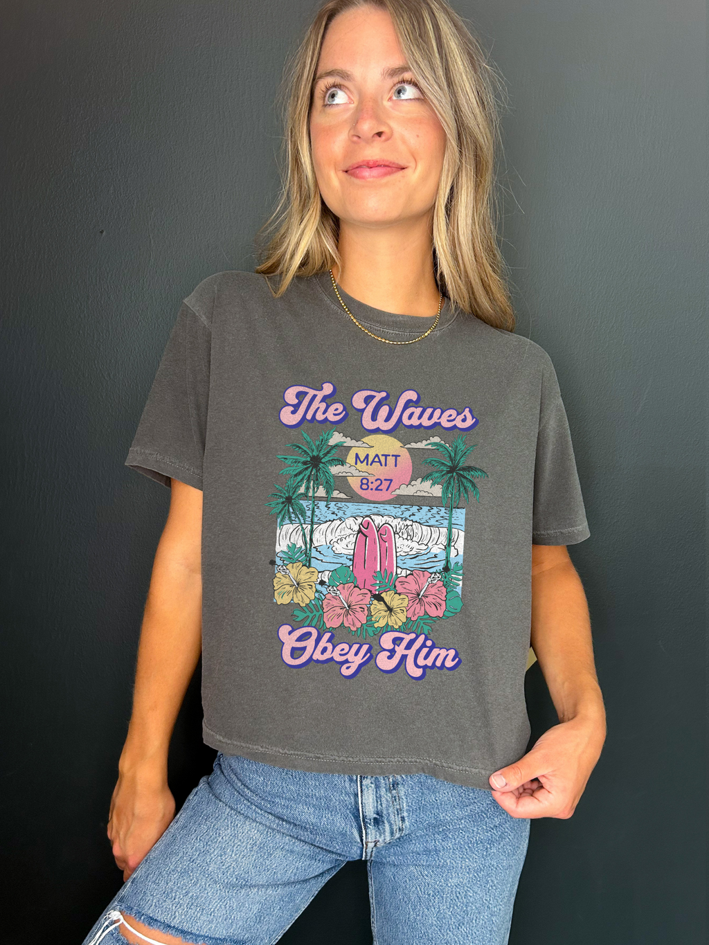 The Waves Obey Boxy Tee
