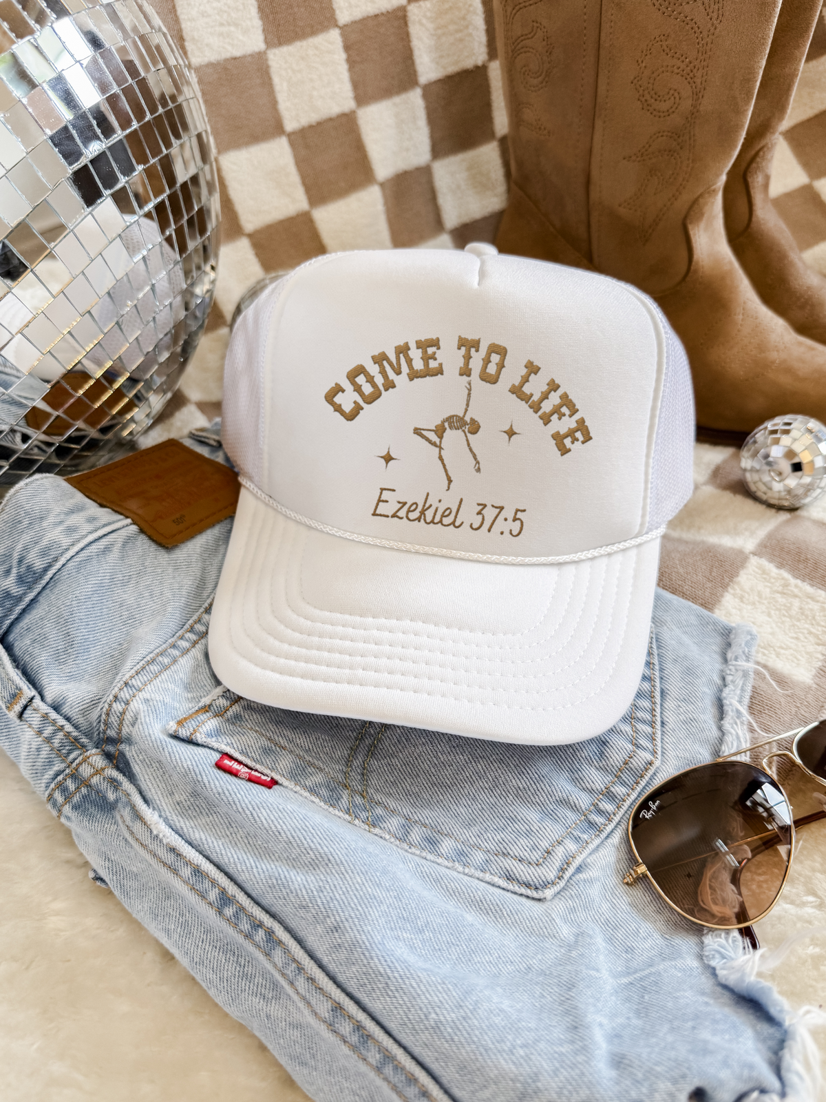 Come To Life FOAM Trucker Hat