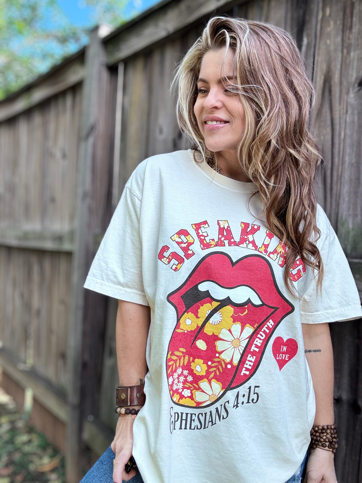 Speaking The Truth Red Lips Shirt