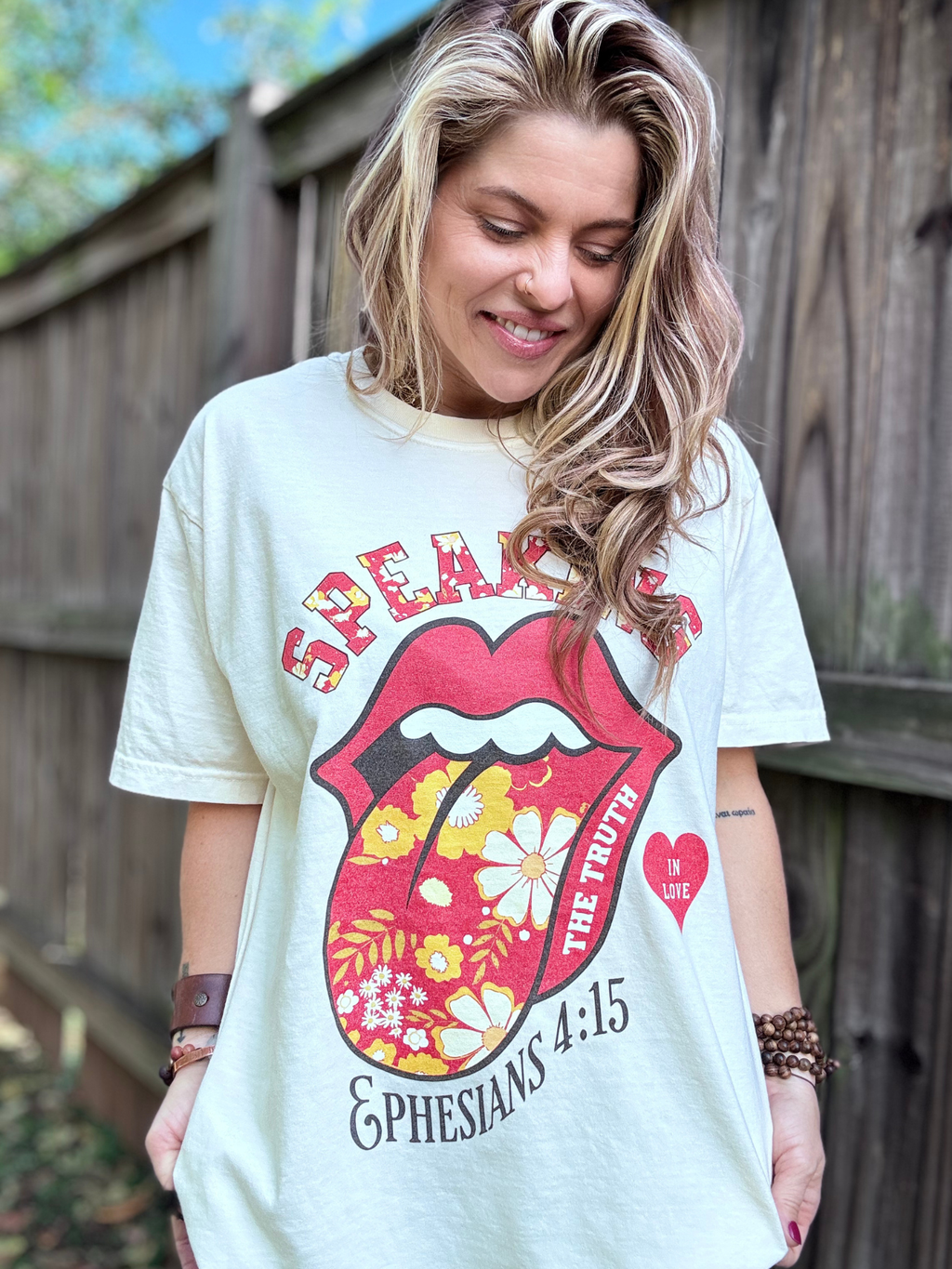 Speaking The Truth Red Lips Shirt