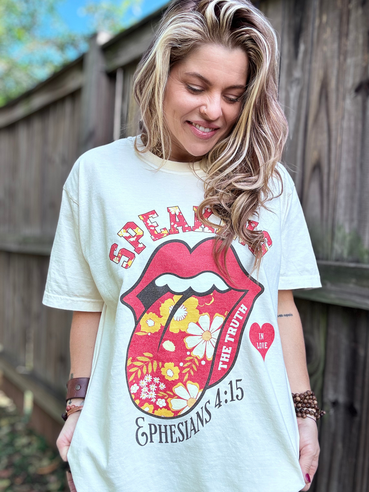 Speaking The Truth Red Lips Shirt