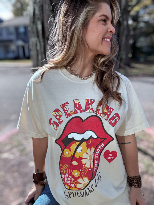 Speaking The Truth Red Lips Shirt