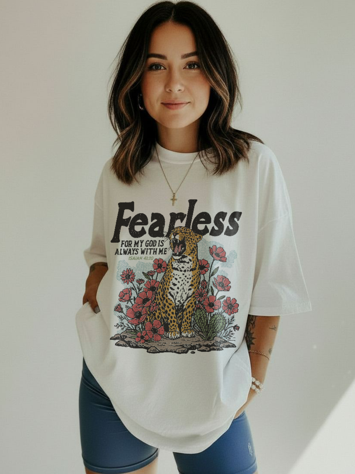 Vintage Tiger God With Me Shirt