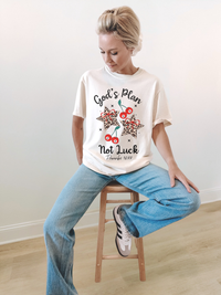 Retro God's Plan Not Luck Shirt