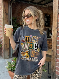 Patchwork His Way is Better Shirt